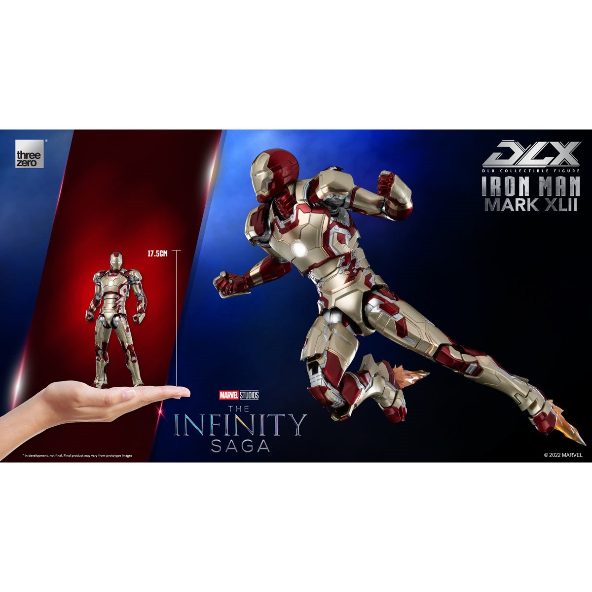 Marvel Studios: The Infinity Saga Iron Man Mark 42 DLX Action Figure