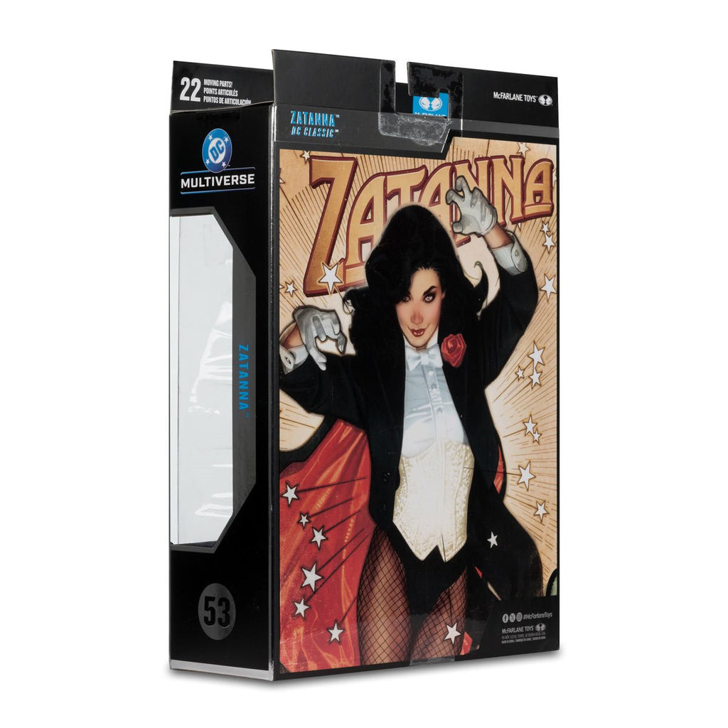 DC McFarlane Collector Edition Wave 13 Zatanna with Detective Chimp DC Classic #53 7-Inch Scale Action Figure