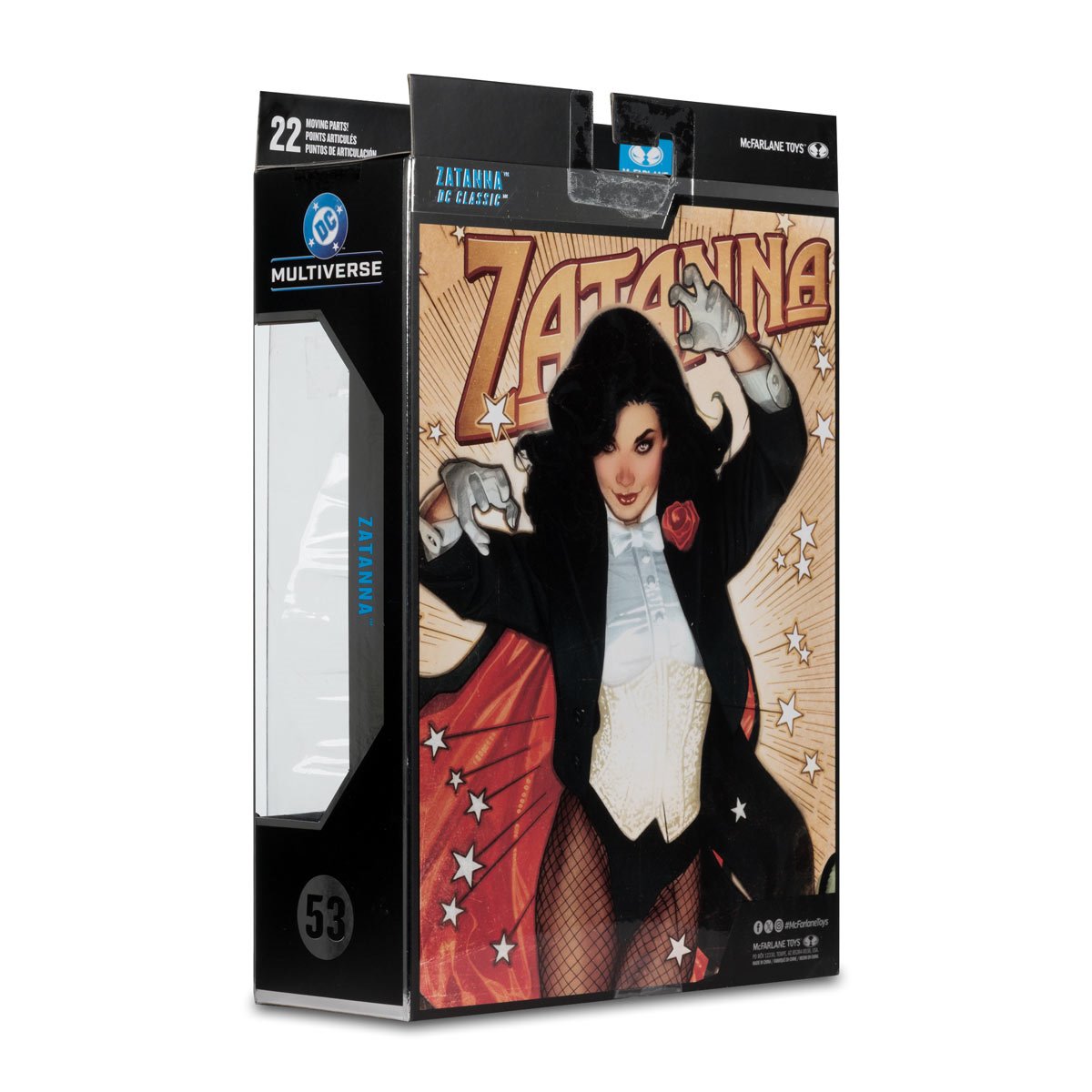 DC McFarlane Collector Edition Wave 13 Zatanna with Detective Chimp DC Classic #53 7-Inch Scale Action Figure