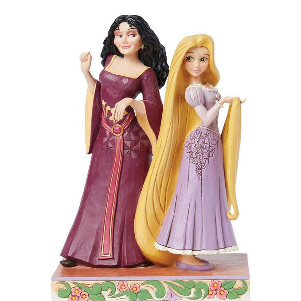 Disney Traditions Tangled Rapunzel vs. Mother Gothel by Jim Shore Statue