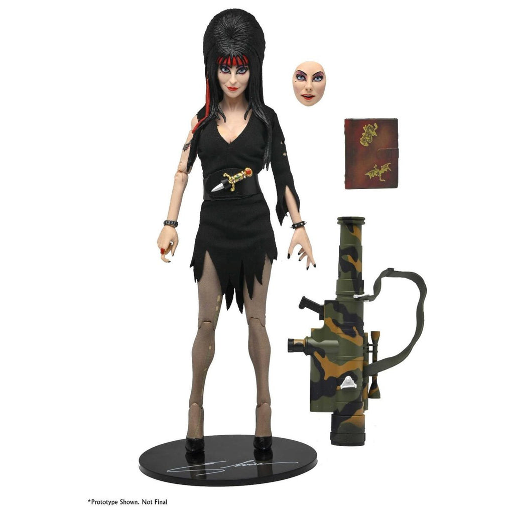 Elvira: Mistress of the Dark Commando Elvira 8-Inch Clothed Action Figure