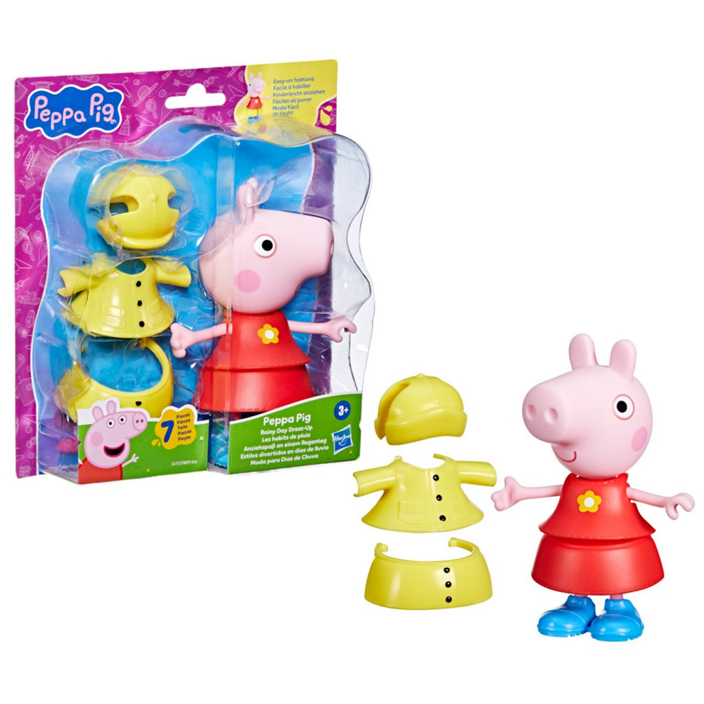 Peppa Pig Rainy Day Dress-Up Figure Doll