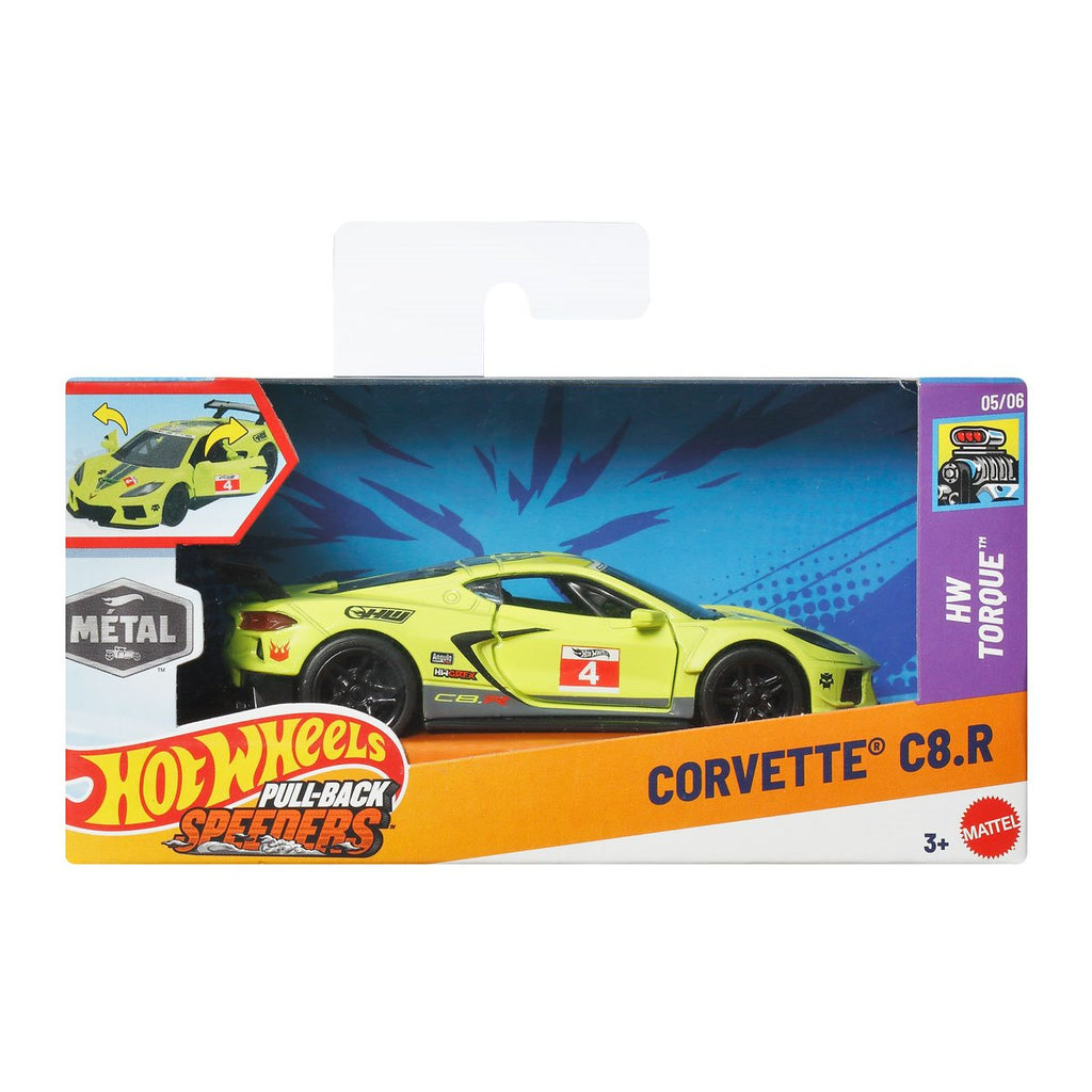 Hot Wheels Pull-Back Speeders 2026 Mix 3 Case of 12
