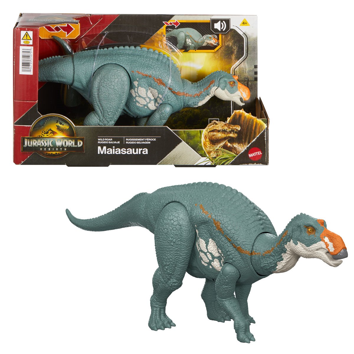 Jurassic World Wild Roar Maiasaura Action Figure