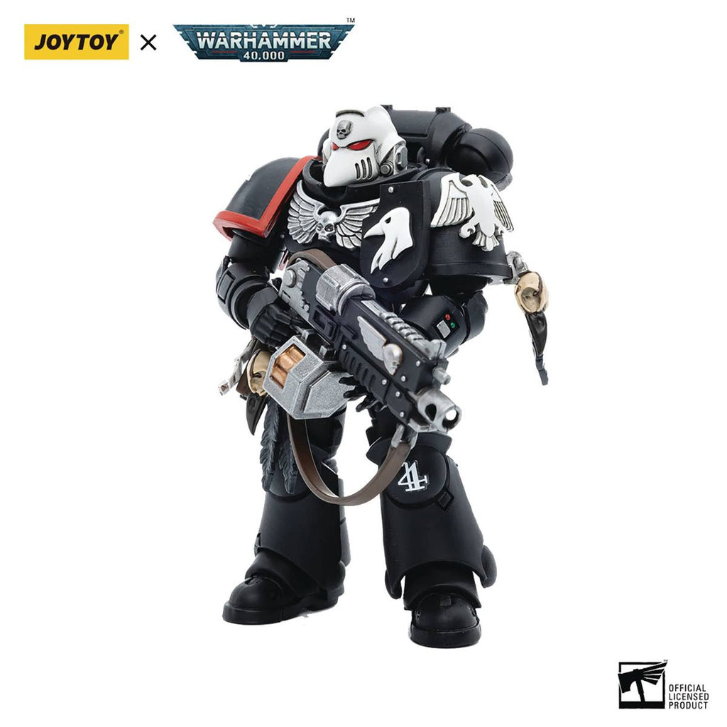 Joy Toy Warhammer 40,000 Raven Guard Intercessors Sergeant Rychas 1:18 Scale Action Figure