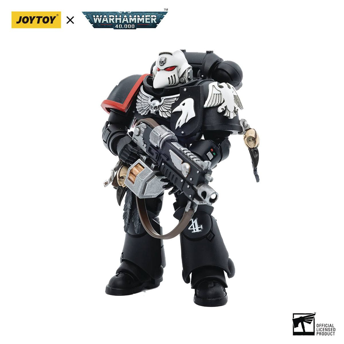 Joy Toy Warhammer 40,000 Raven Guard Intercessors Sergeant Rychas 1:18 Scale Action Figure