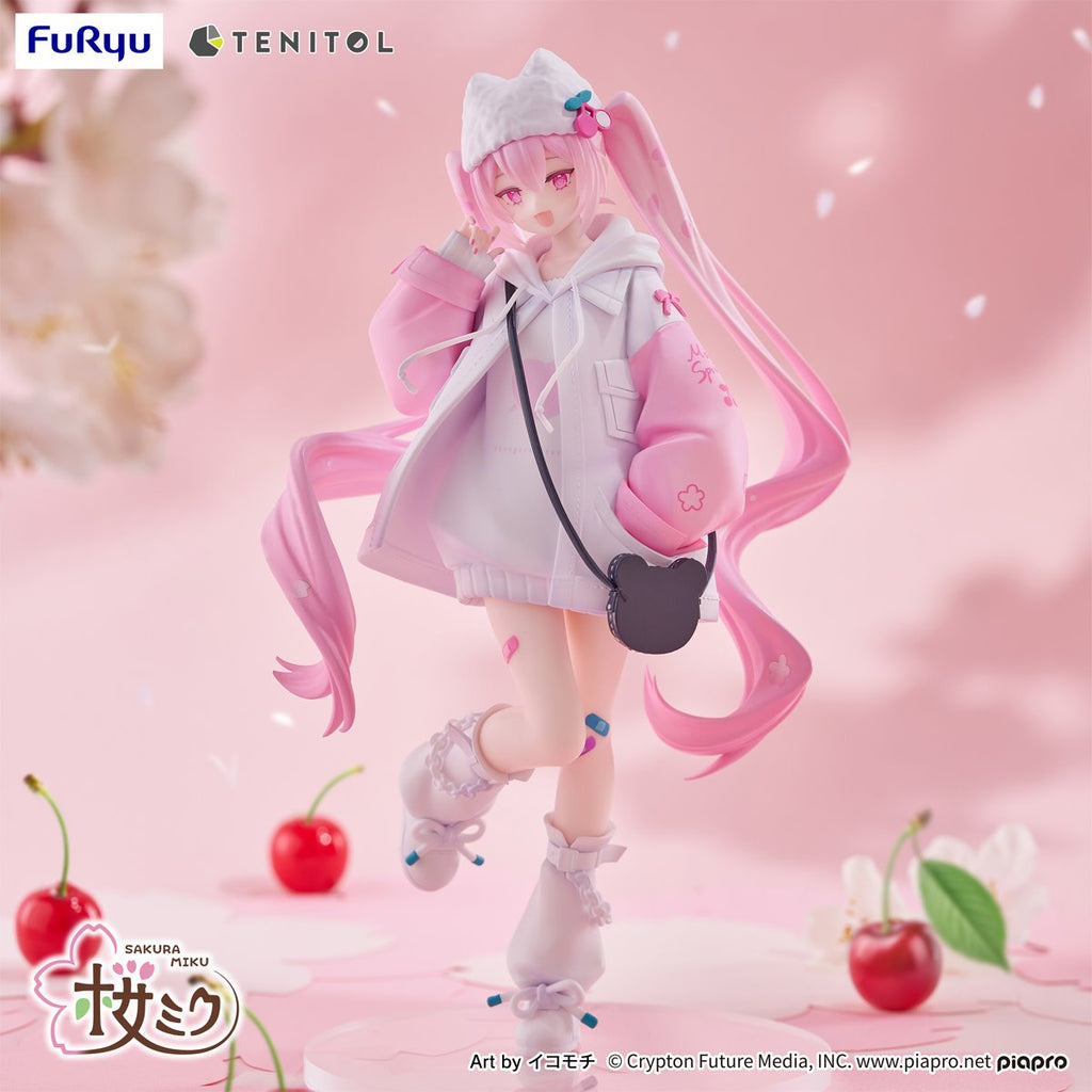Vocaloid Miku Cool Style Tenitol Petit Statue