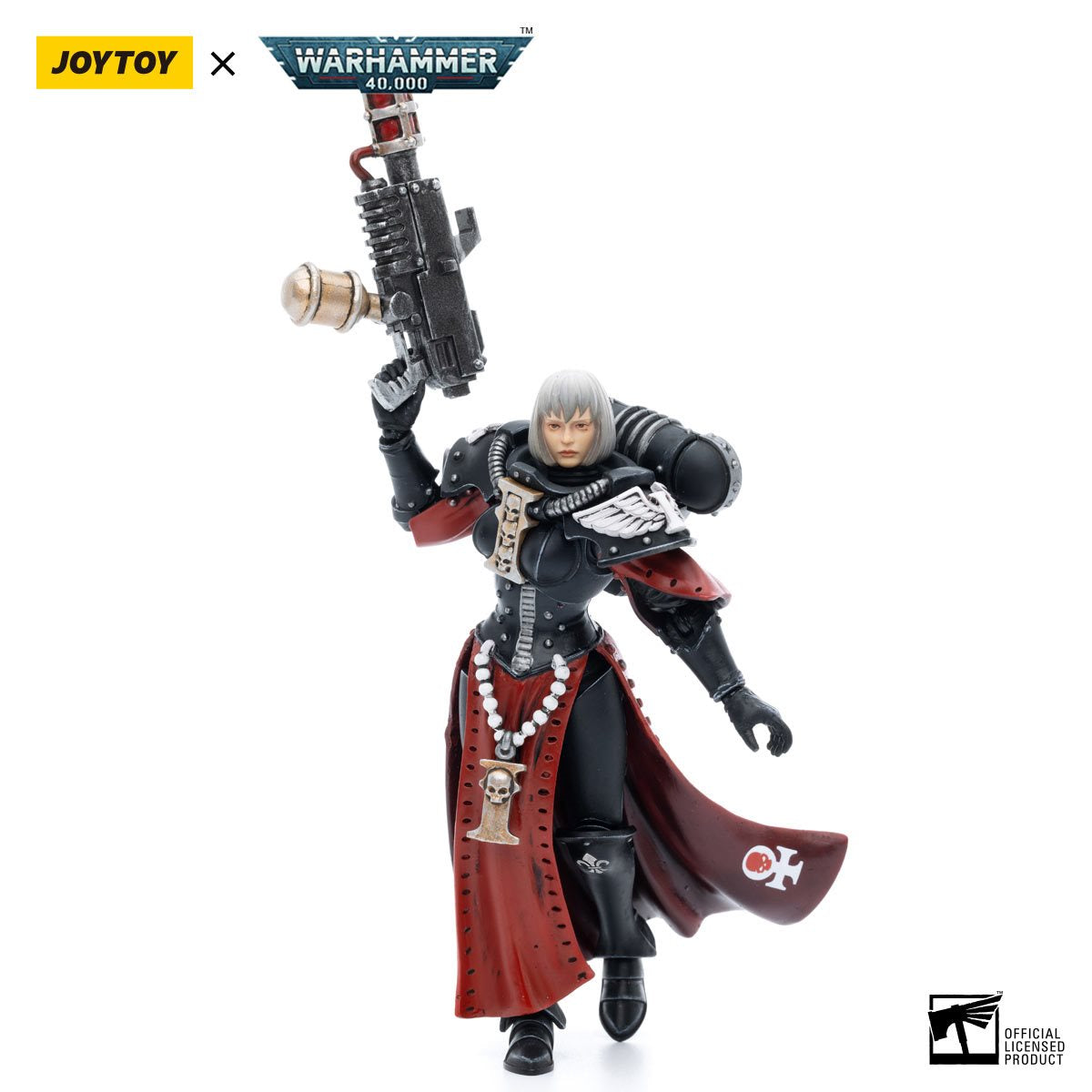 Joy Toy Warhammer 40,000 Adepta Sororitas Battle Sister Ludwenna 1:18 Scale Action Figure