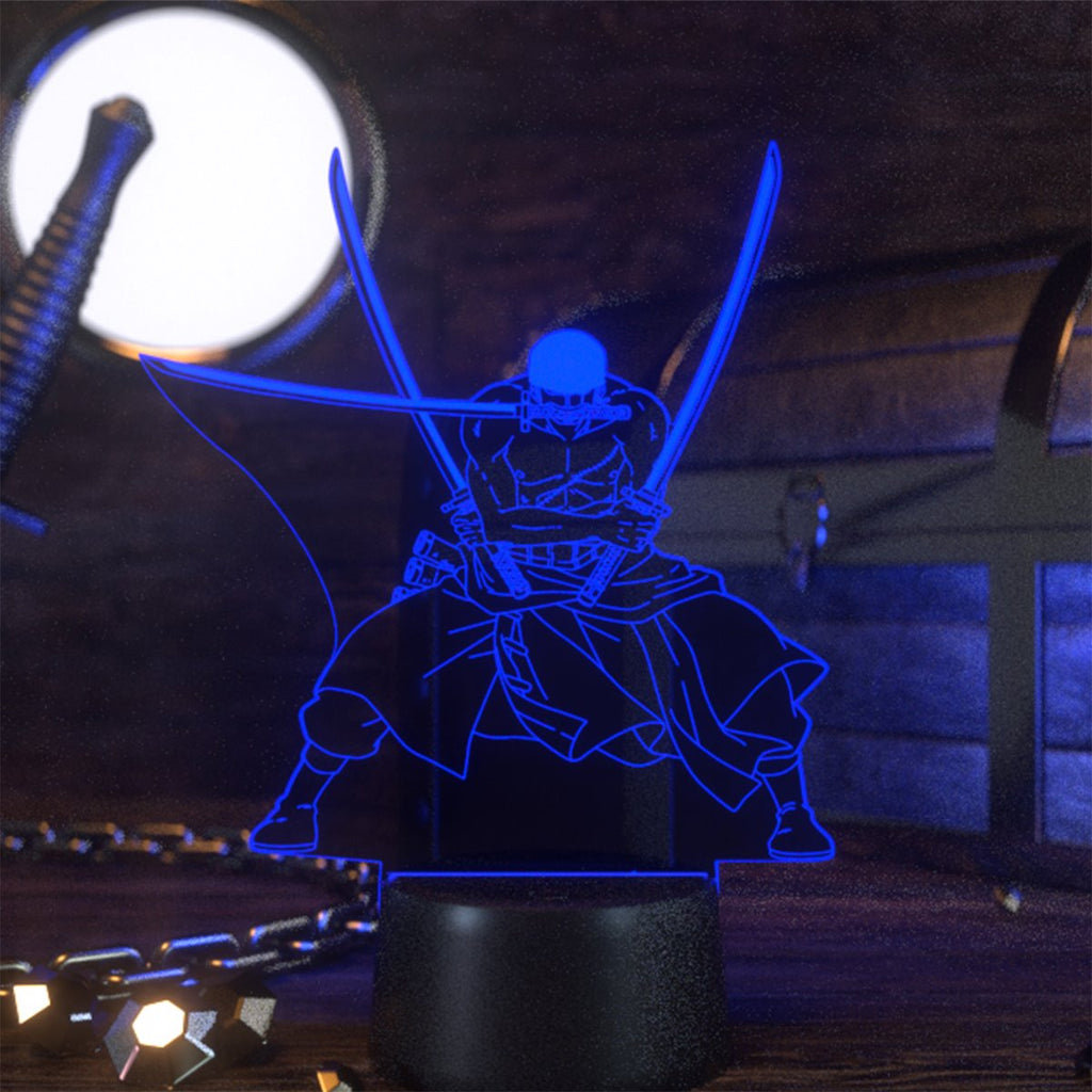 One Piece Zoro Otaku Lamp