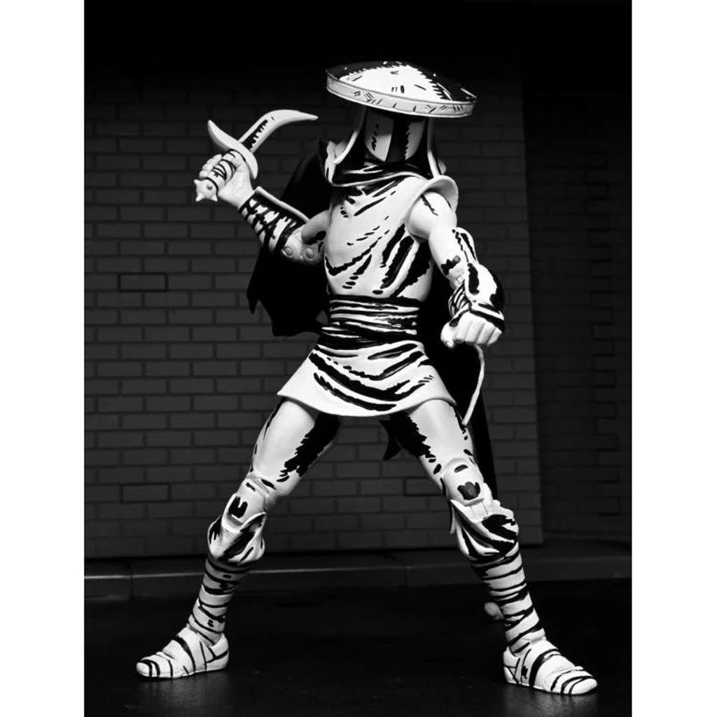 Teenage Mutant Ninja Turtles Mirage Comics Elite Foot Ninja Guard Black & White Variant 7-Inch Scale Action Figure