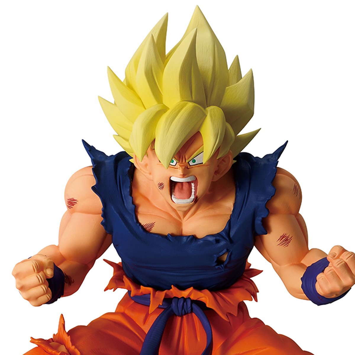 Dragon Ball Z Super Saiyan Son Goku Battle of the Super Saiyan Masterlise Ichibansho Statue