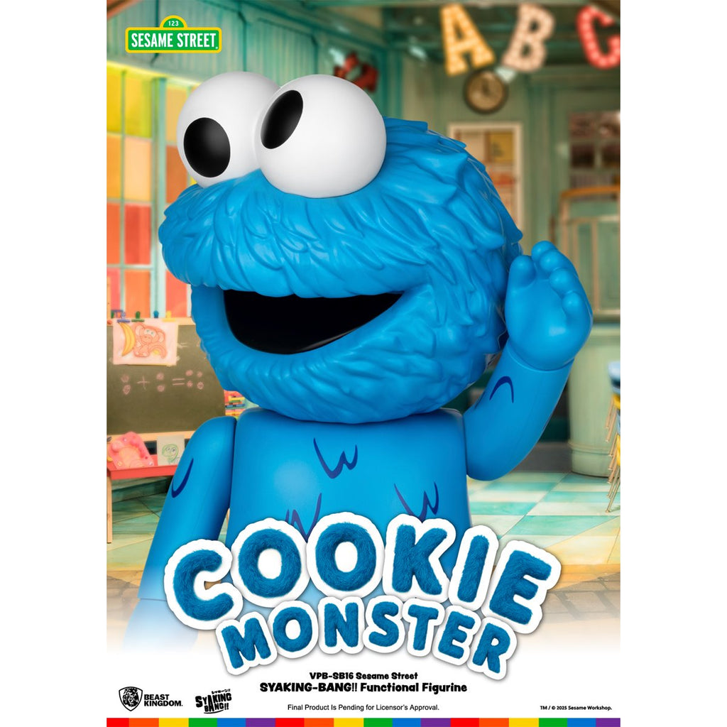 Sesame Street Cookie Monster VPB-SB16 Syaking-Bang!! Piggy Bank