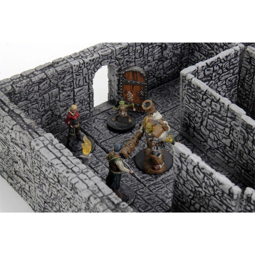 WarLock Tiles Dungeon Tiles II Full Height Stone Walls Expansion Pack
