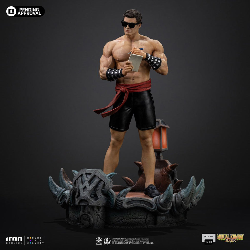 Mortal Kombat Klassic Johnny Cage 1:10 Art Scale Limited Edition Statue