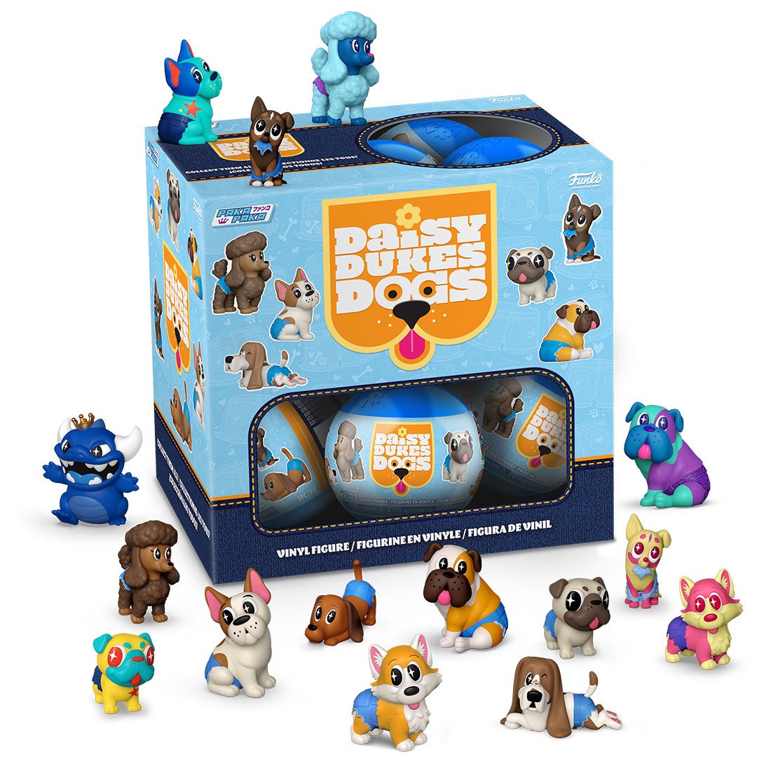 Paka Paka Daisy Duke Dogs Funko Mini-Figure Random 3-Pack