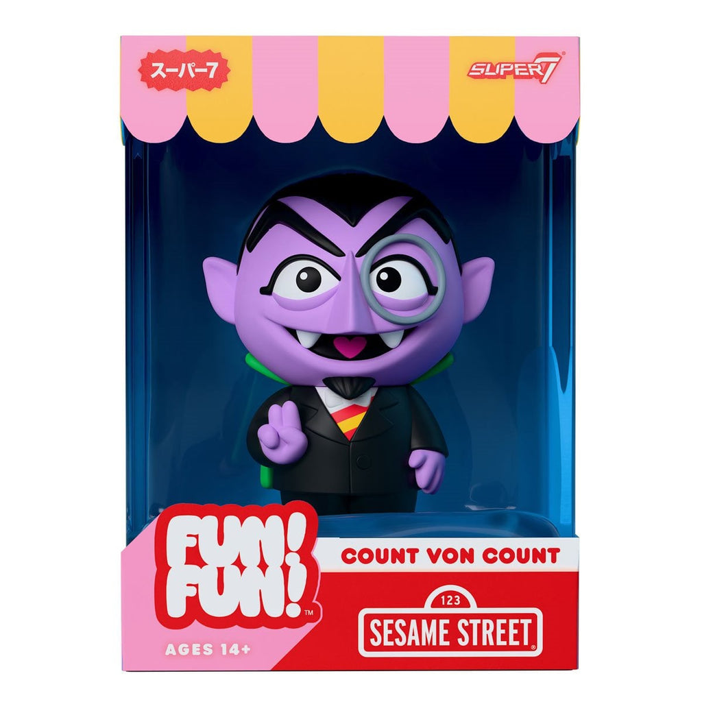 Sesame Street Count Von Count FUN! FUN! Vinyl Figure