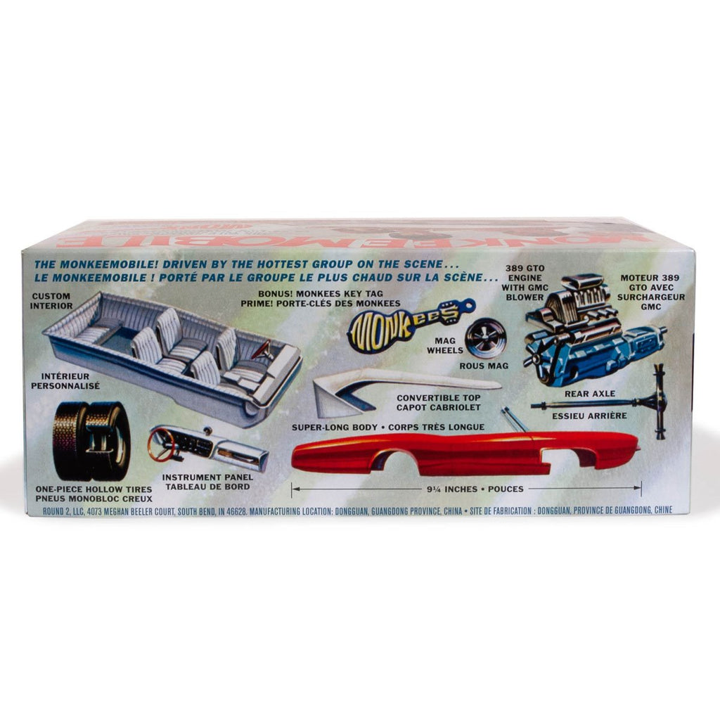The Monkees Monkeemobile TV Car 1:25 Scale Model Kit