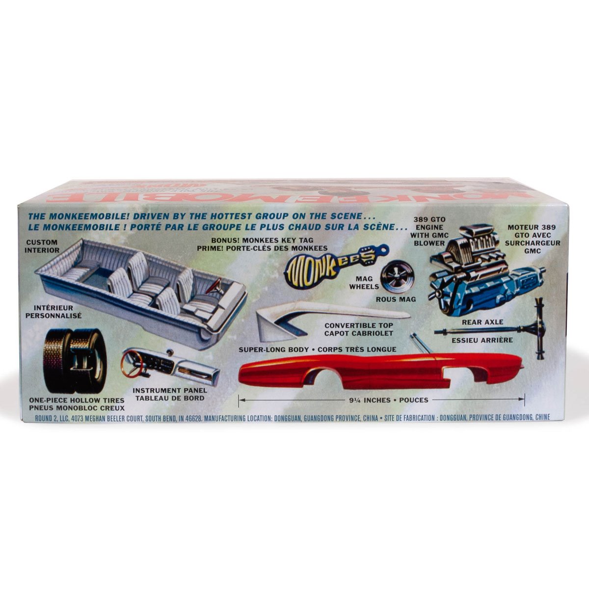 The Monkees Monkeemobile TV Car 1:25 Scale Model Kit