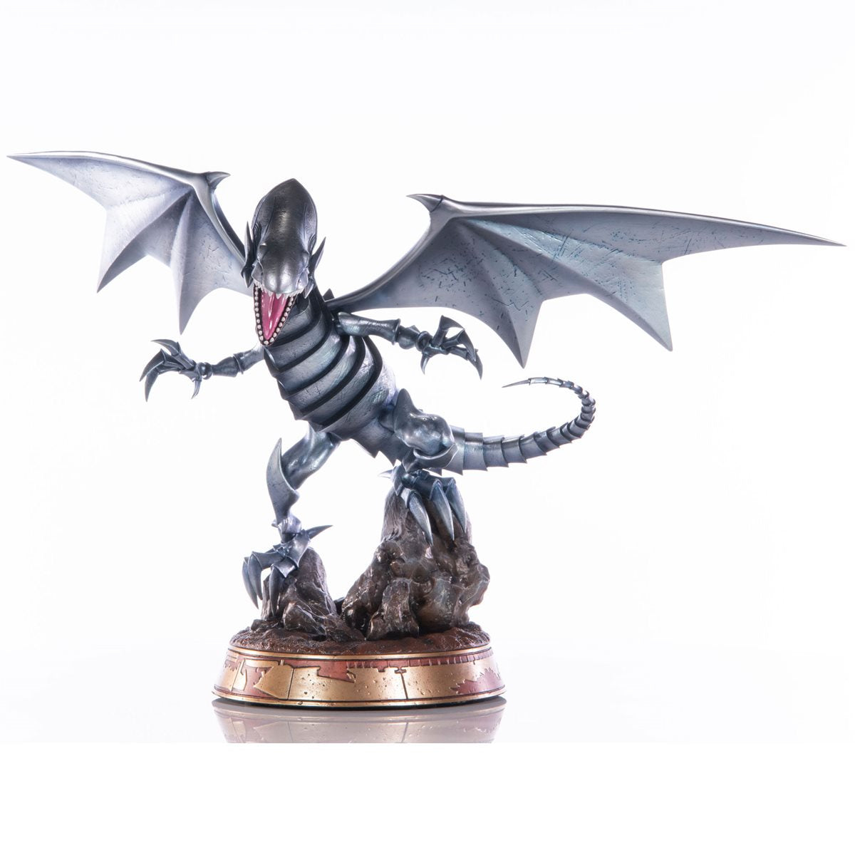 Yu-Gi-Oh! Blue-Eyes White Dragon 14-Inch Silver Statue