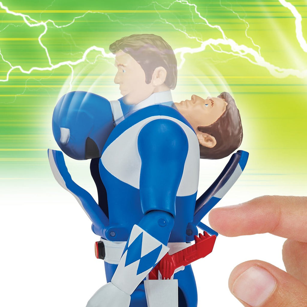 Mighty Morphin Power Rangers: Re-Ignition Auto Morphin Blue Ranger Action Figure