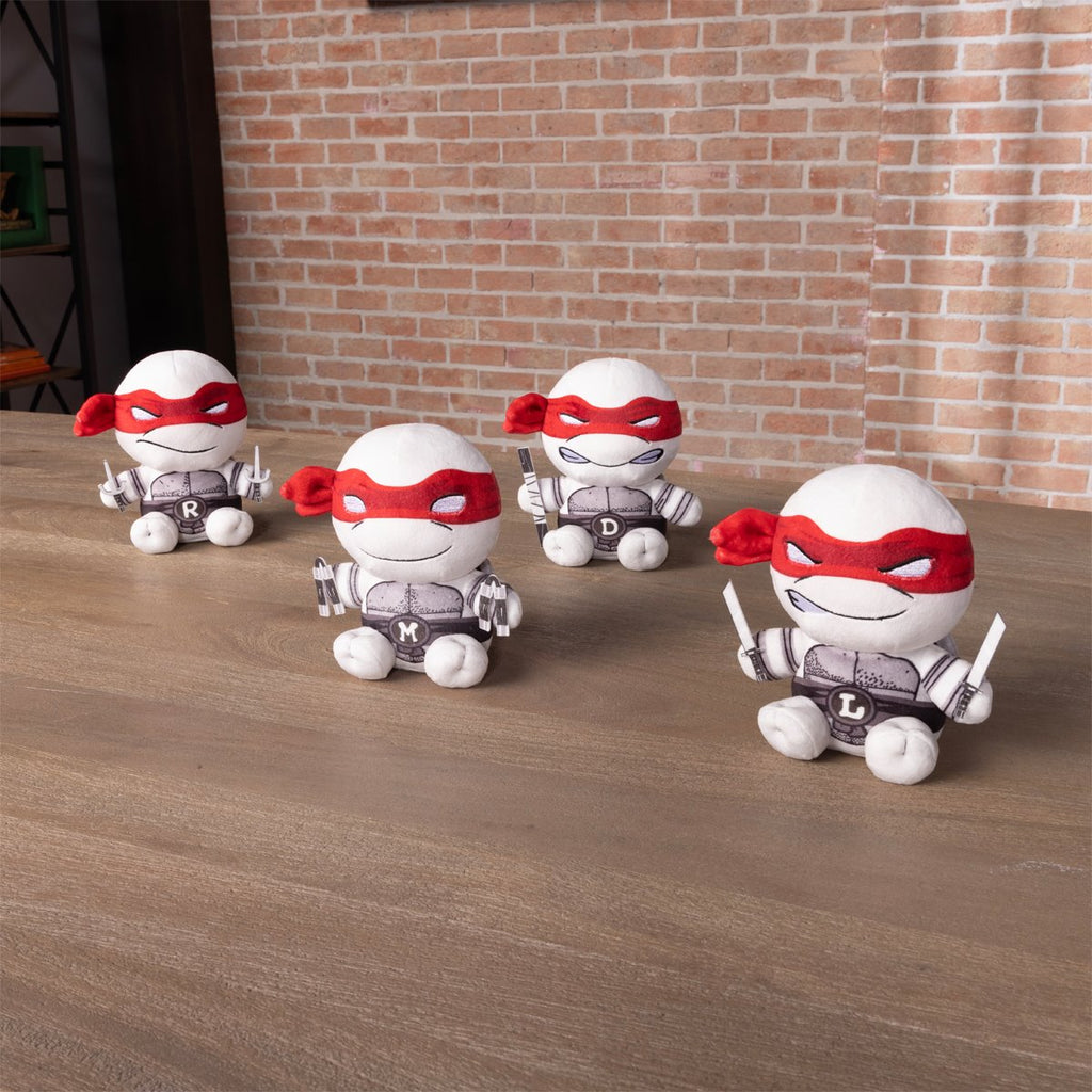 Club Mocchi Mocchi Teenage Mutant Ninja Turtles 40th Anniversary Junior Plush 4-Pack Gift Set