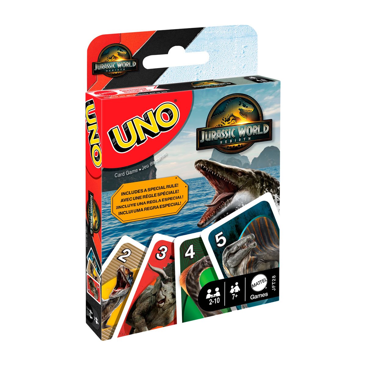 Jurassic World 4 UNO Card Game