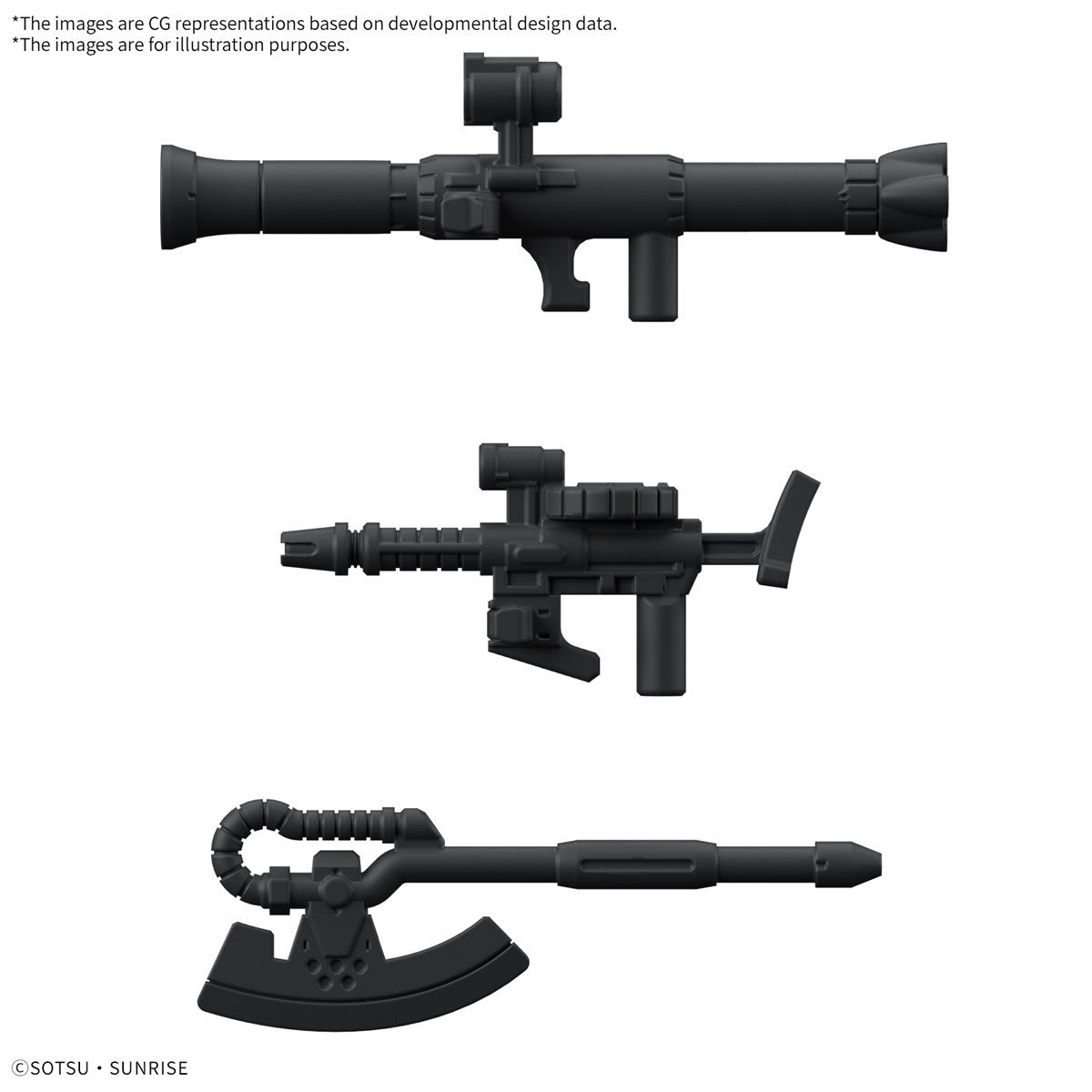 Mobile Suit Gundam Gundam CharZaku-kun DX Set with Runner Version Recreation Parts 1:1 Scale Model Kit