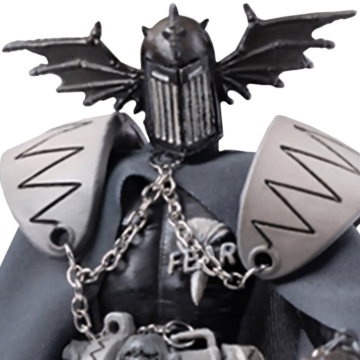Judge Dredd Judge Fear Black and White Exquisite Mini Series 1:18 Scale Action Figure
