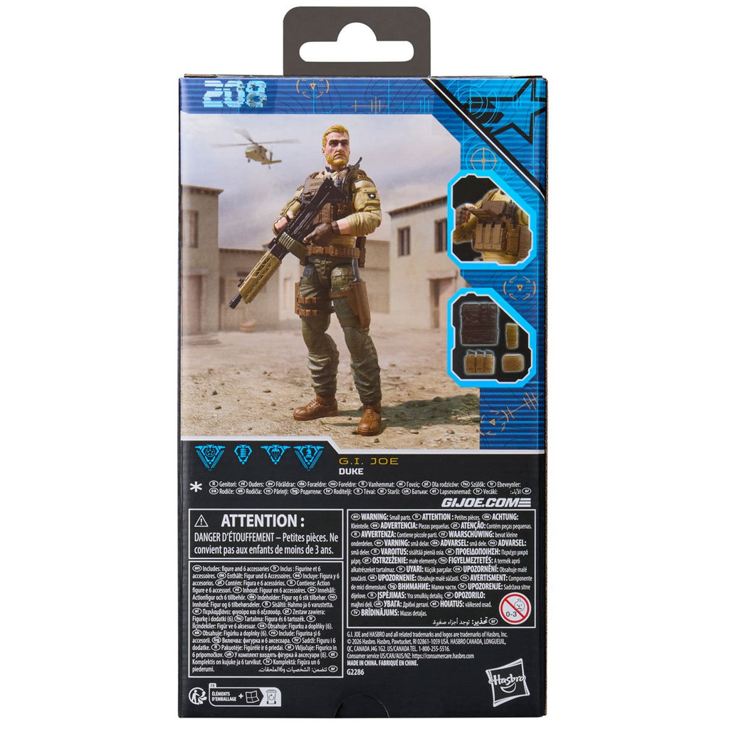 G.I. Joe Classified Series 208 Duke 6-Inch Action Figure