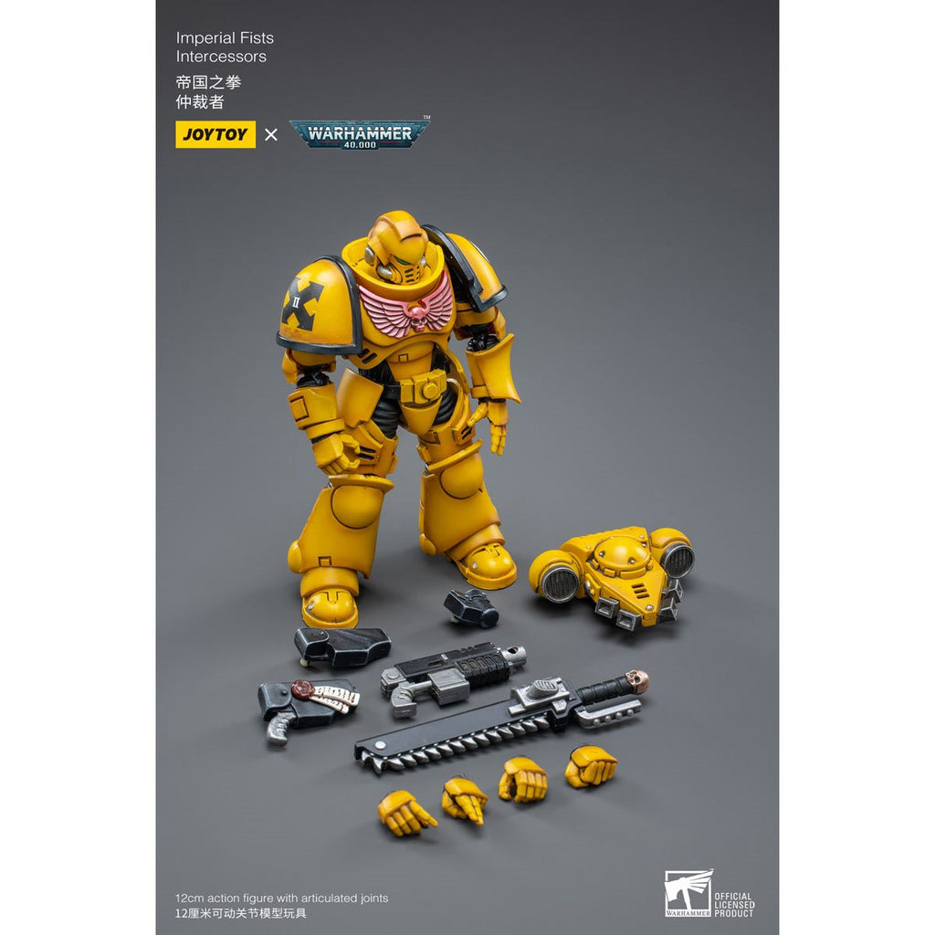 Joy Toy Warhammer 40,000 Imperial Fists Intercessors 1:18 Scale Action Figure