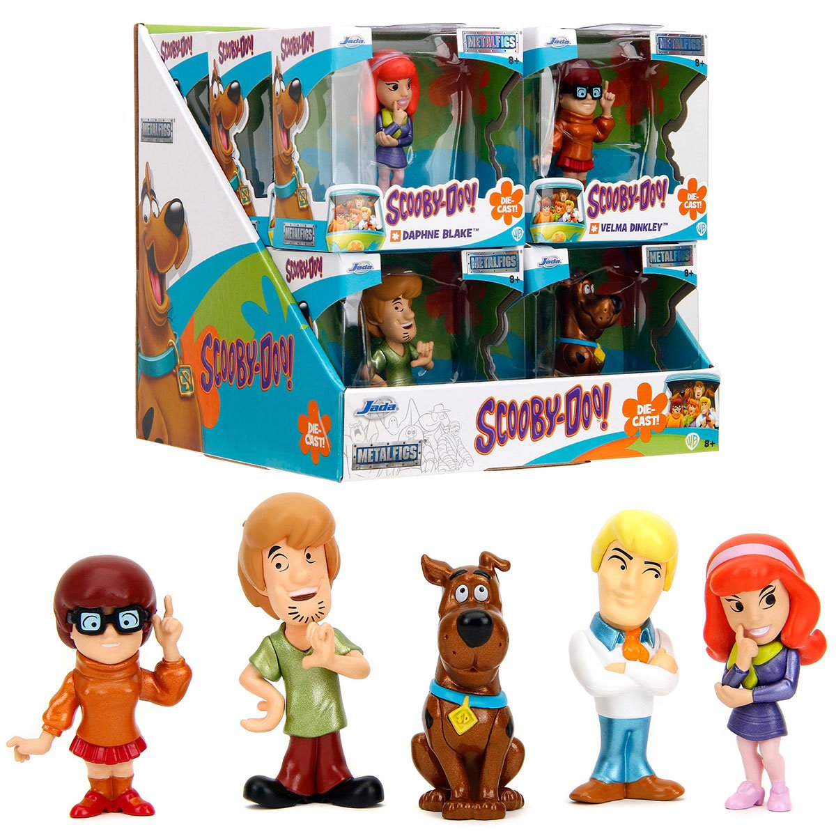 Scooby-Doo! Wave 1 MetalFigs 2 1/2-Inch Die-Cast Metal Mini-Figure Case of 12