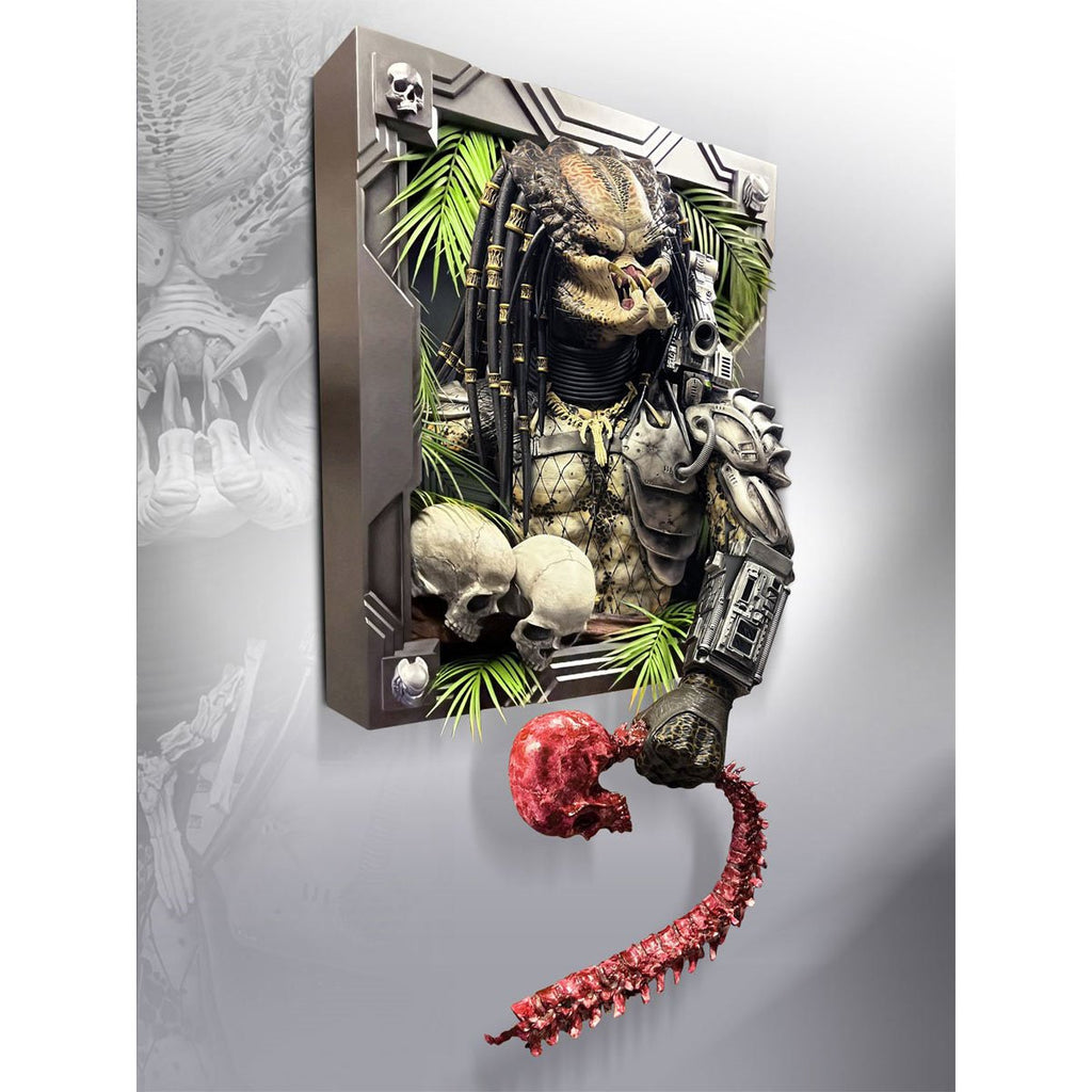 Predator 1:1 Scale Life-Size Wall Sculpture Mount
