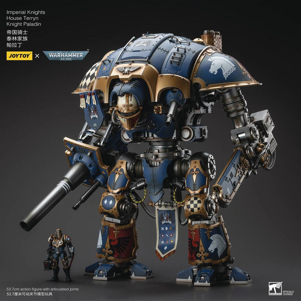 Joy Toy Warhammer 40,000 Imperial Knights House Terryn Knight Paladin 1:18 Scale Action Figure