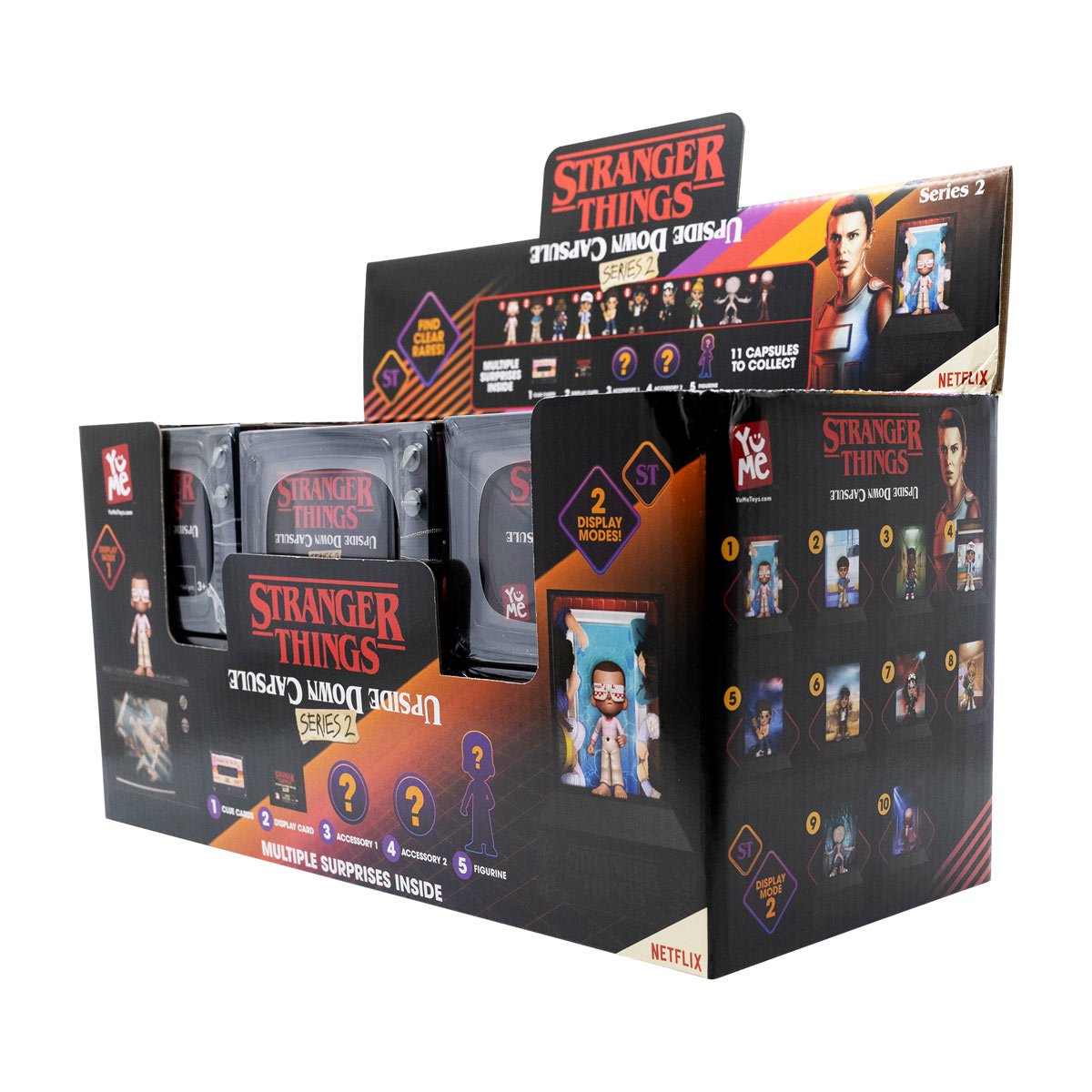 Stranger Things Upside Down Capsule Series 2 Blind-Box Mini-Figure Case of 12