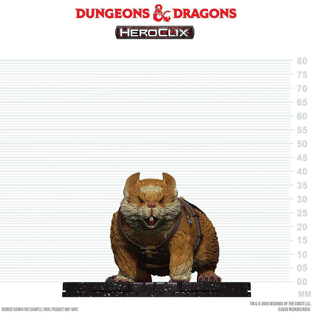 Dungeons & Dragons HeroClix: Giant Space Hamster Mini-Figure
