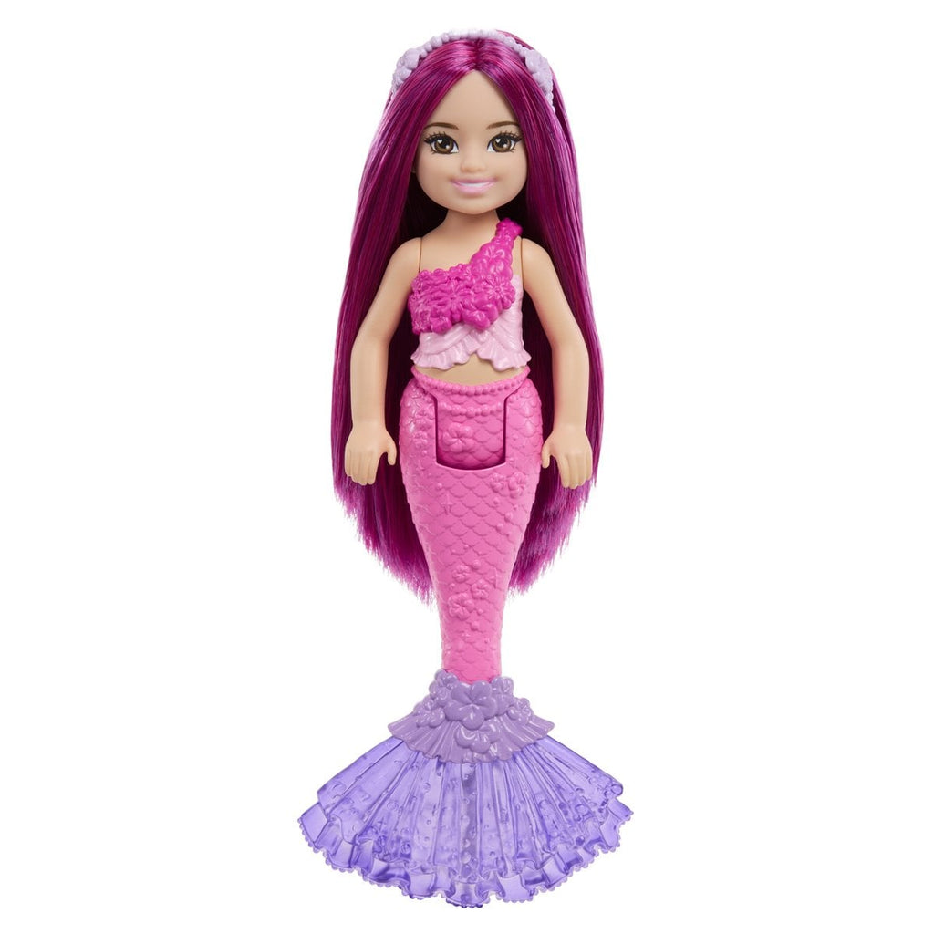 Barbie Chelsea Mermaid Doll with Pink Hair