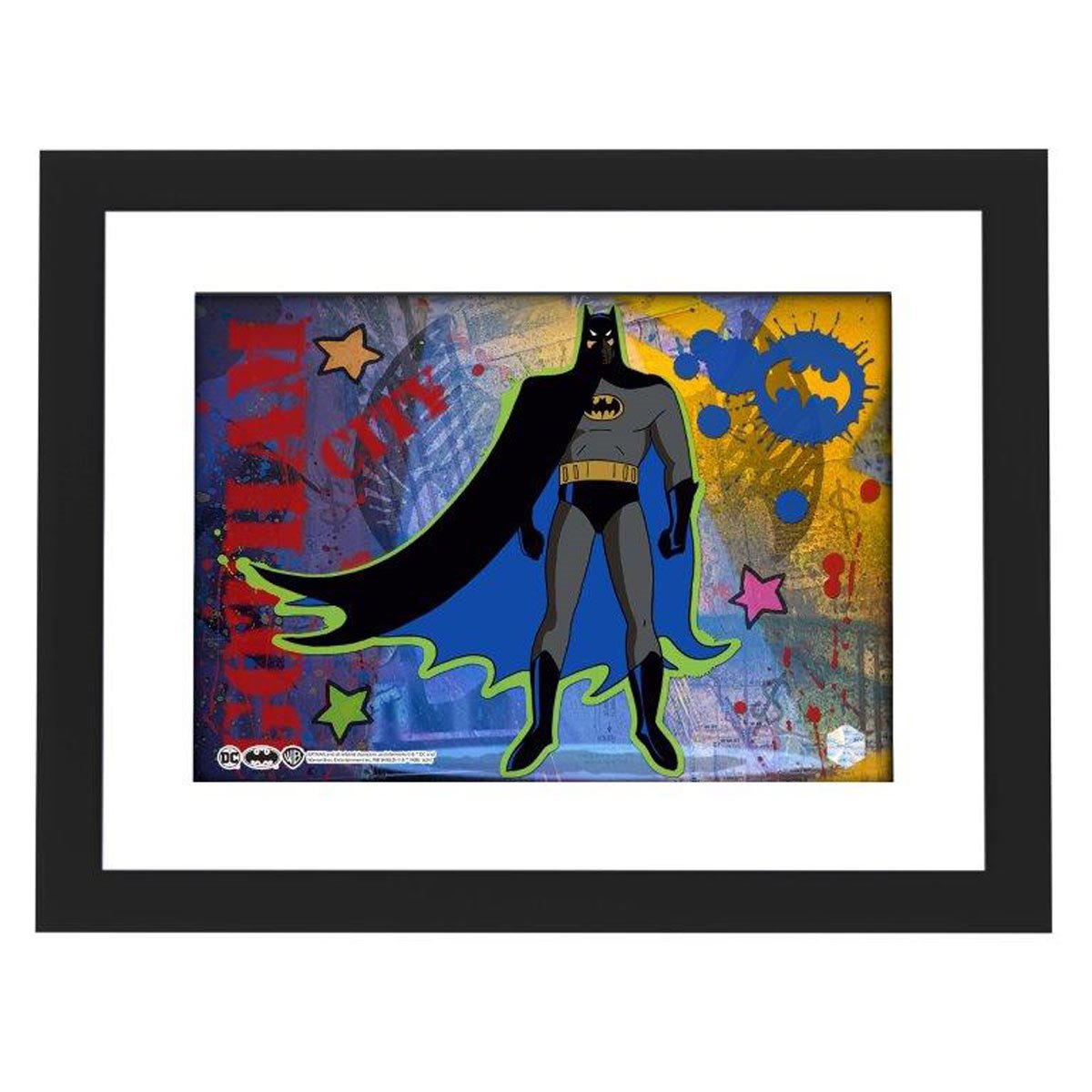 Batman: The Animated Series The Last Laugh #1107 Animation Cel Artist Edition Framed Art Print