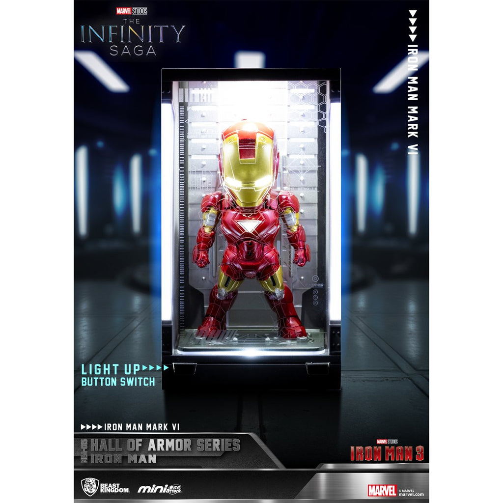 Iron Man Hall of Armor Series MEA-015 Mini-Figure Blind Box Case of 6