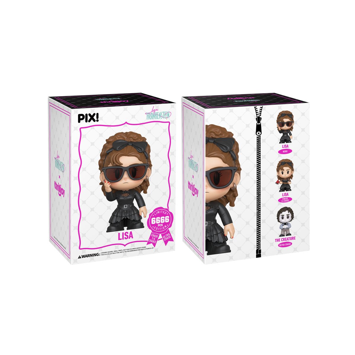 Lisa Frankenstein Lisa with Glasses Pix! Vinyl Figure