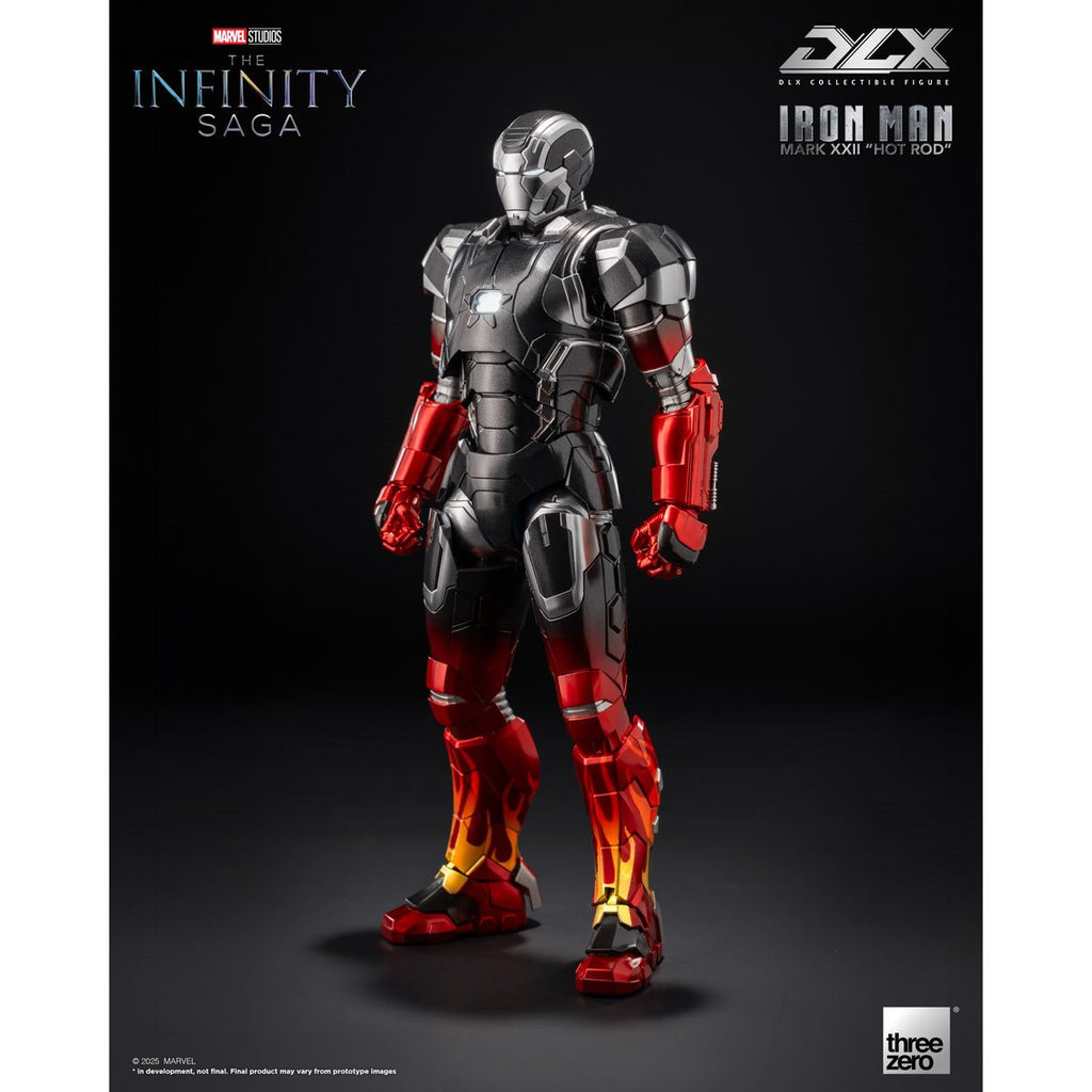 Marvel Studios Infinity Saga DLX Iron Man Mark 22 Hot Rod 1:12 Scale Action Figure