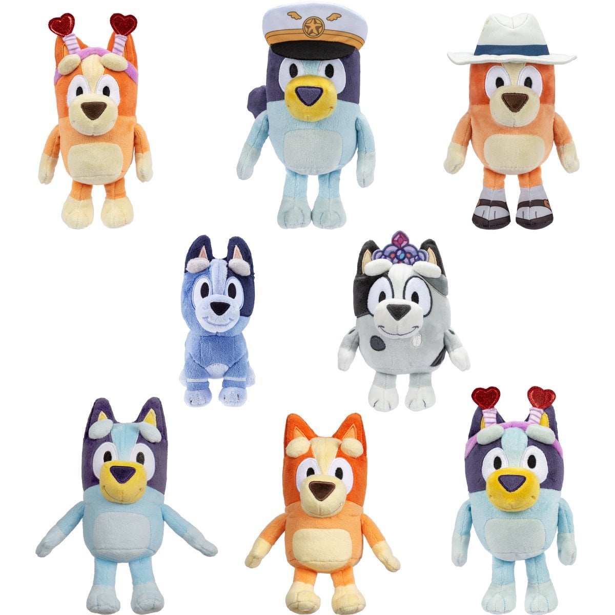 Bluey Series 12 Plush Display Case of 10