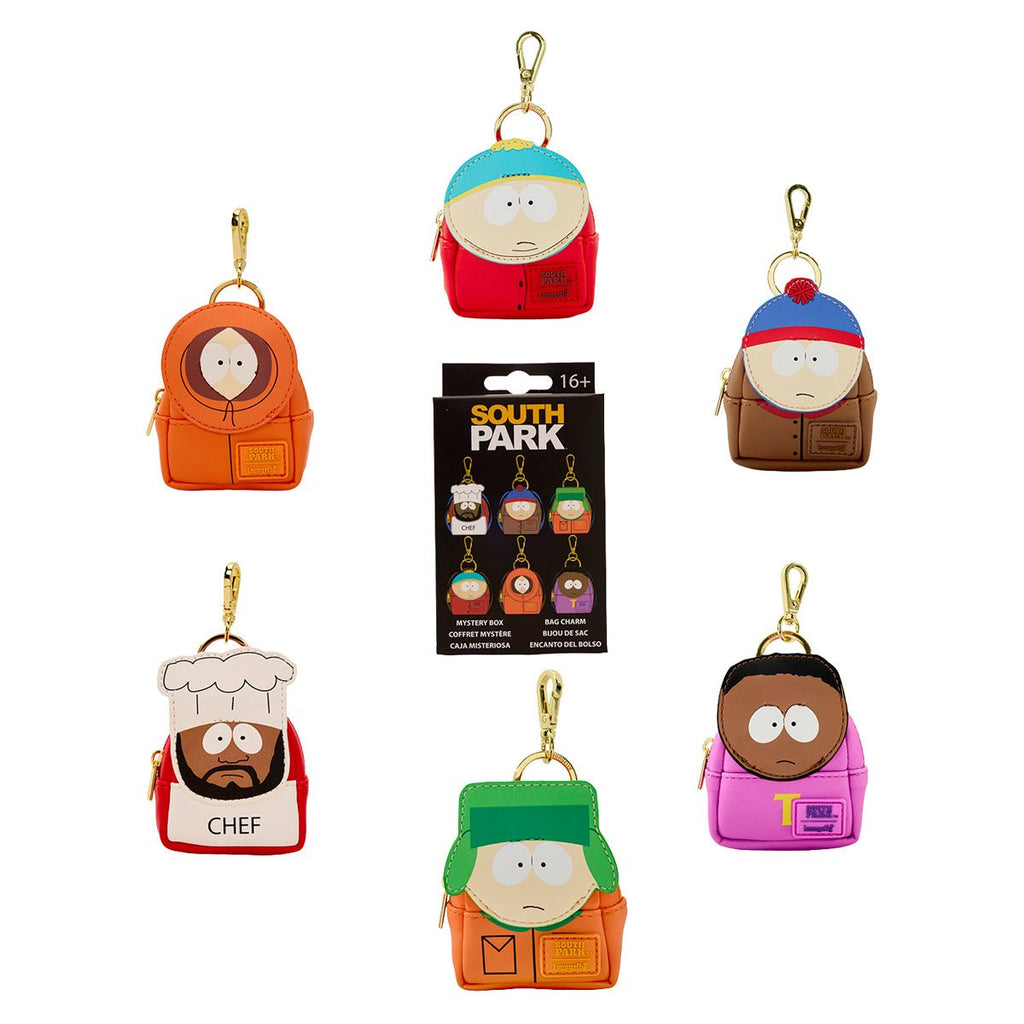South Park Mini-Backpack Mystery Mini Bag Charm Random 1-Piece