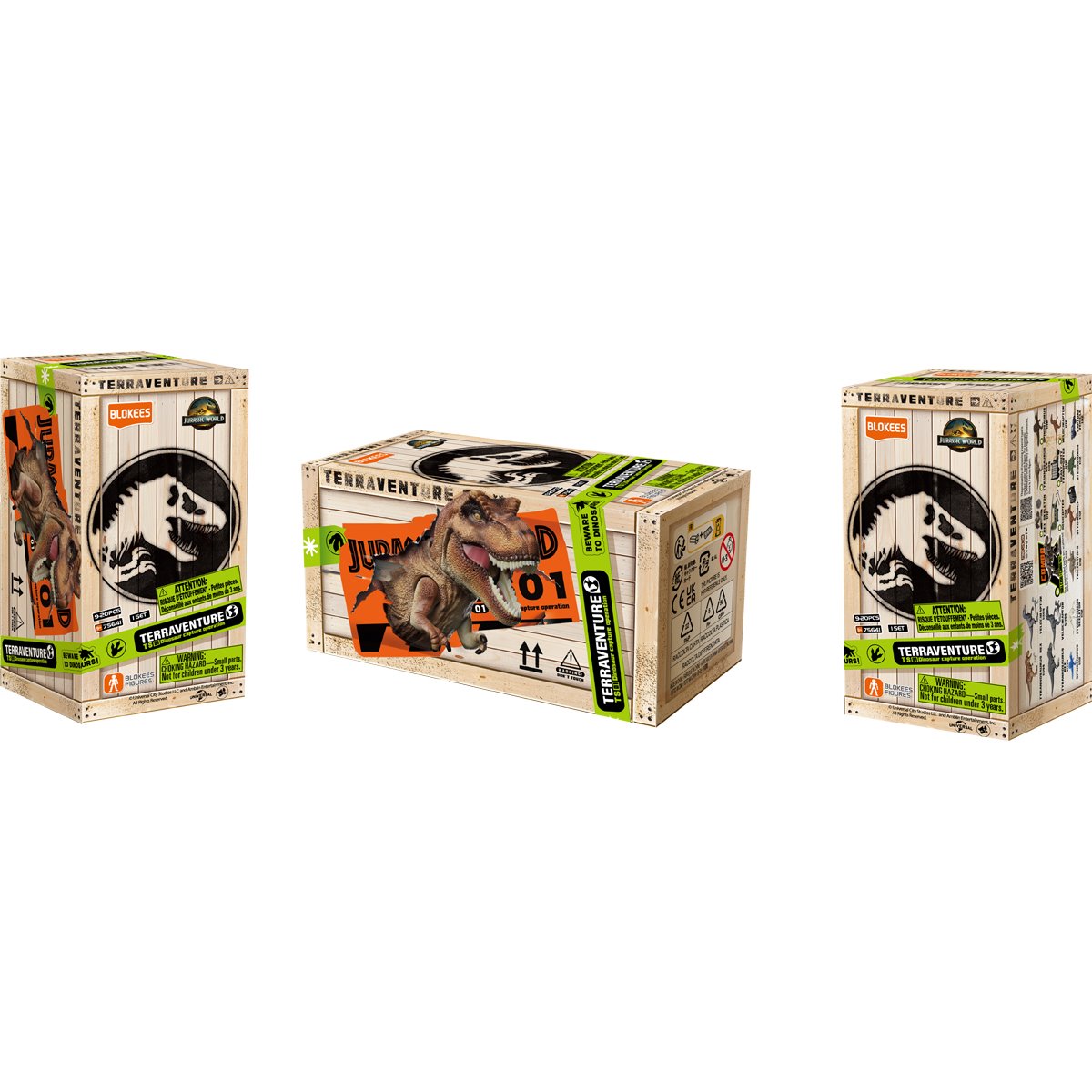 Jurassic World Terraventure Surprise Wave 1 Dinosaur Capture Operation Blind Box Model Kit Display of 12