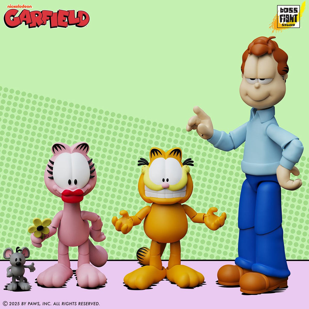Garfield Wave 2 Jon Arbuckle Deluxe Action Figure