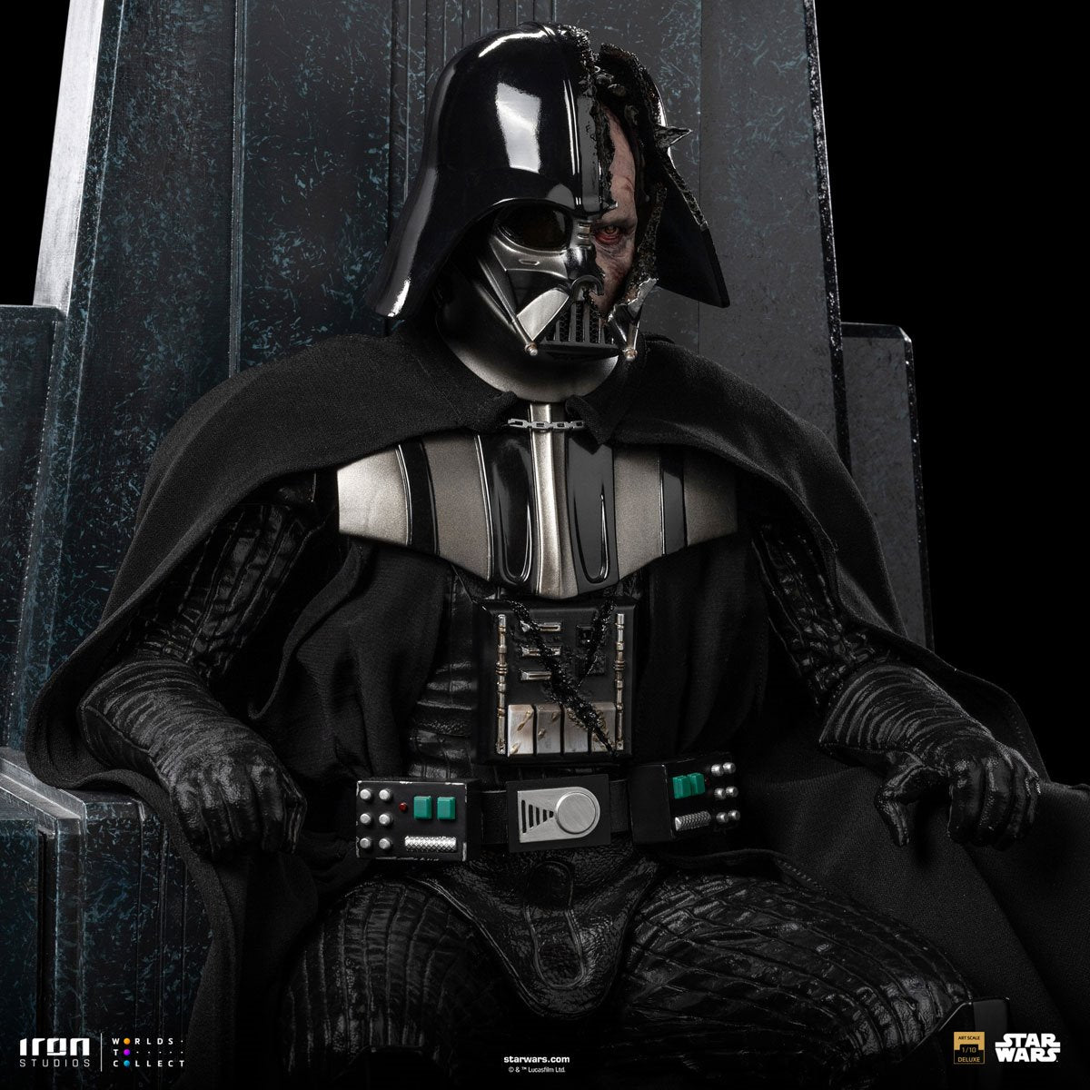 Star Wars: Obi-Wan Kenobi Darth Vader on Throne 1:10 Art Scale Limited Edition Statue