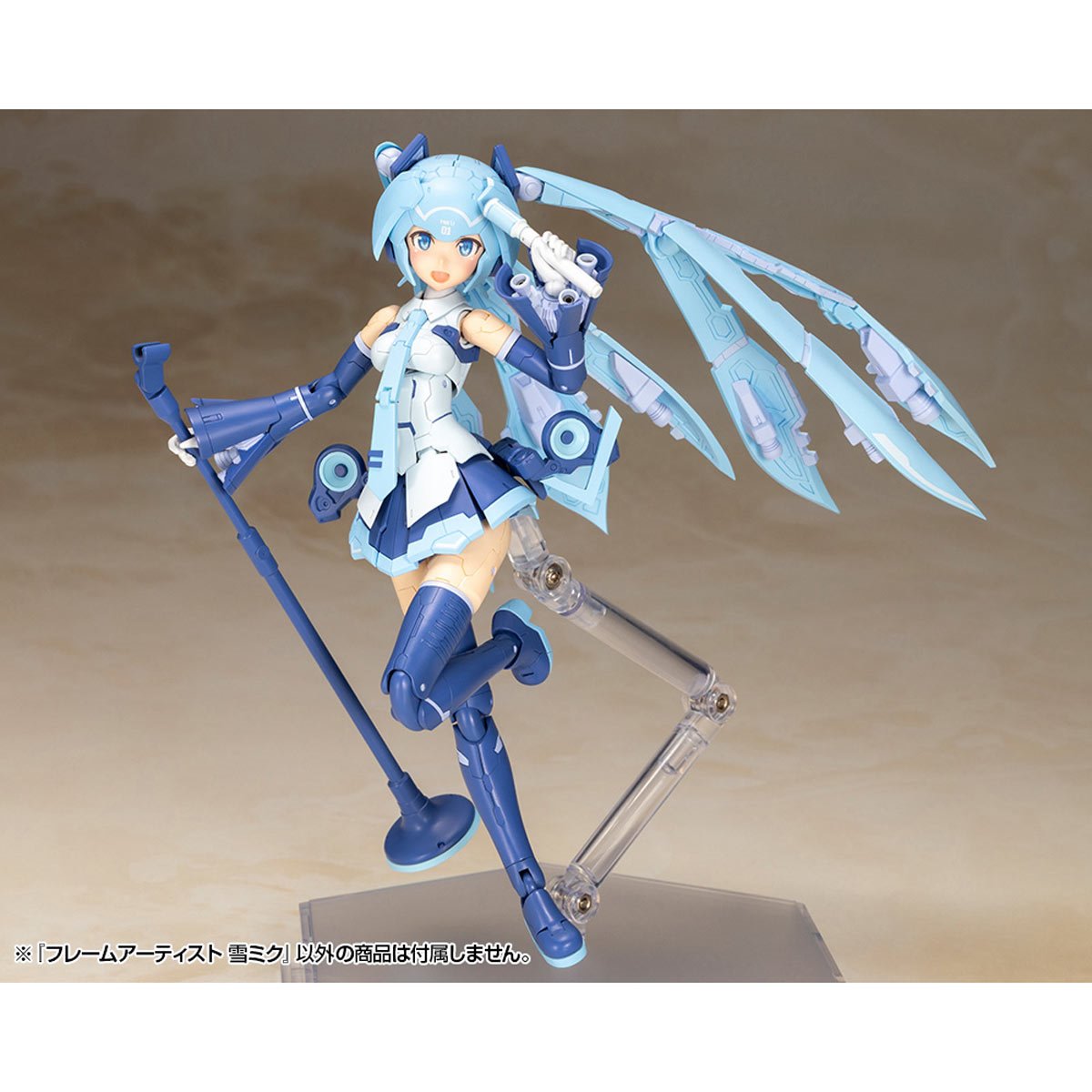 Vocaloid Frame Music Girl Frame Artist Snow Miku 1:100 Scale Model Kit