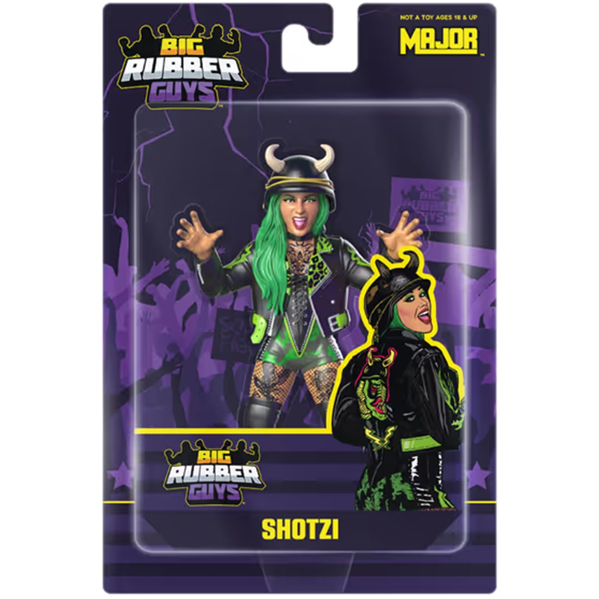 Major Big Rubber Guys Shotzi Posed Figure