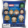 Marvel Studios Characters 3D Foam Bag Clip Display Case of 24
