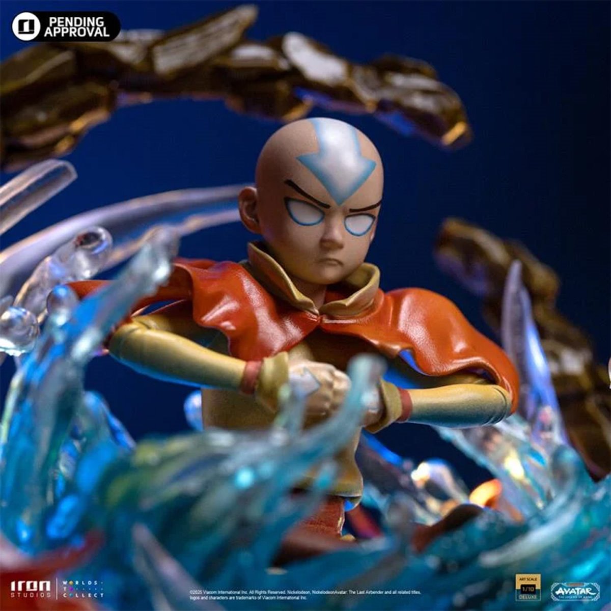 Avatar: The Last Airbender Aang Deluxe 1:10 Art Scale Limited Edition Statue