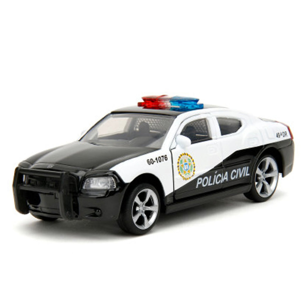 Fast and the Furious Police 2006 Dodge Charger 1:32 Scale Die-Cast Metal Vehicle